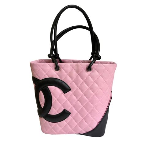 pink chanel cambon tote|chanel cambon tote review.